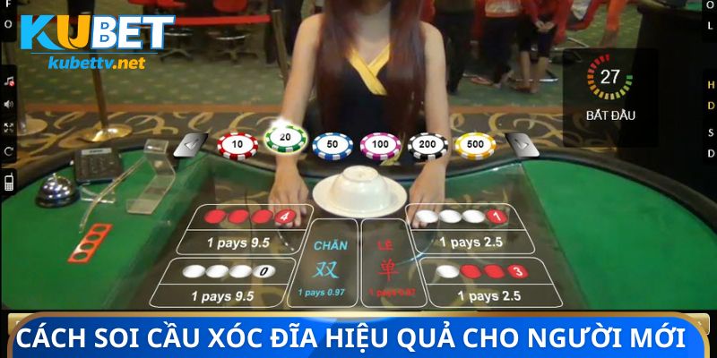 Cách soi cầu xóc đĩa hiệu quả cho người mới