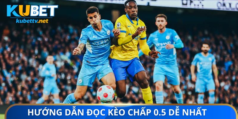 Hướng dẫn đọc kèo handicap chấp 0.5 dễ nhất