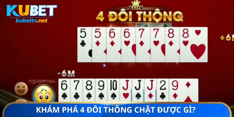 Khám phá 4 đôi thông chặt được gì?