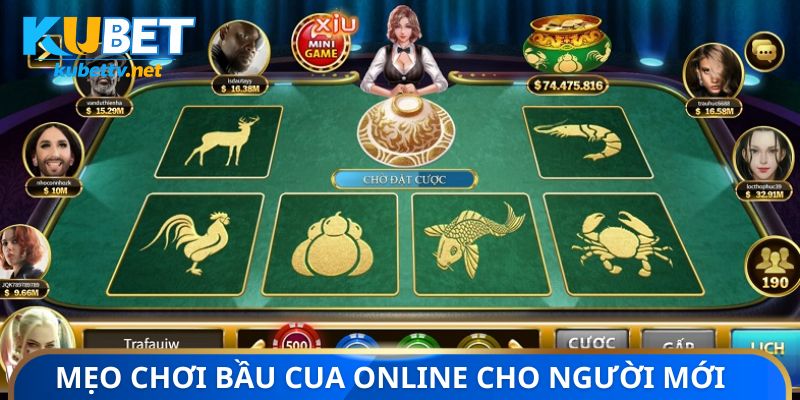 Mẹo chơi bầu cua online cho người mới tham gia