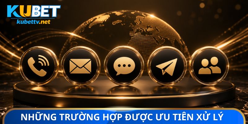 Những trường hợp được ưu tiên tiếp nhận xử lý