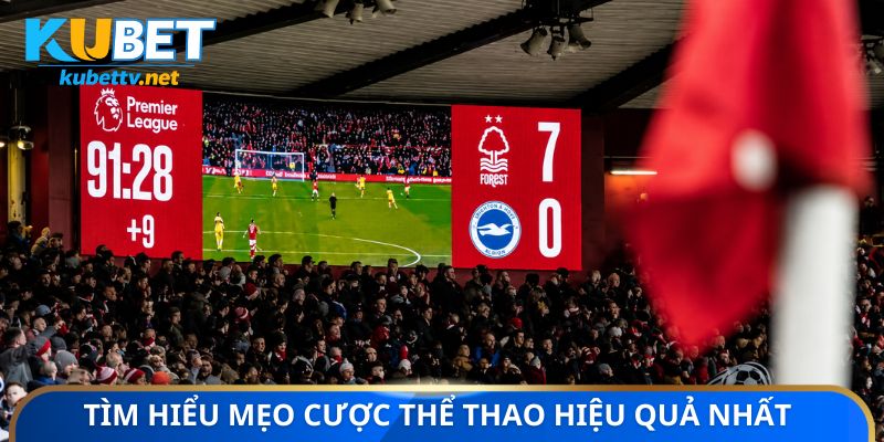 Tìm hiểu mẹo cược thể thao hiệu quả nhất